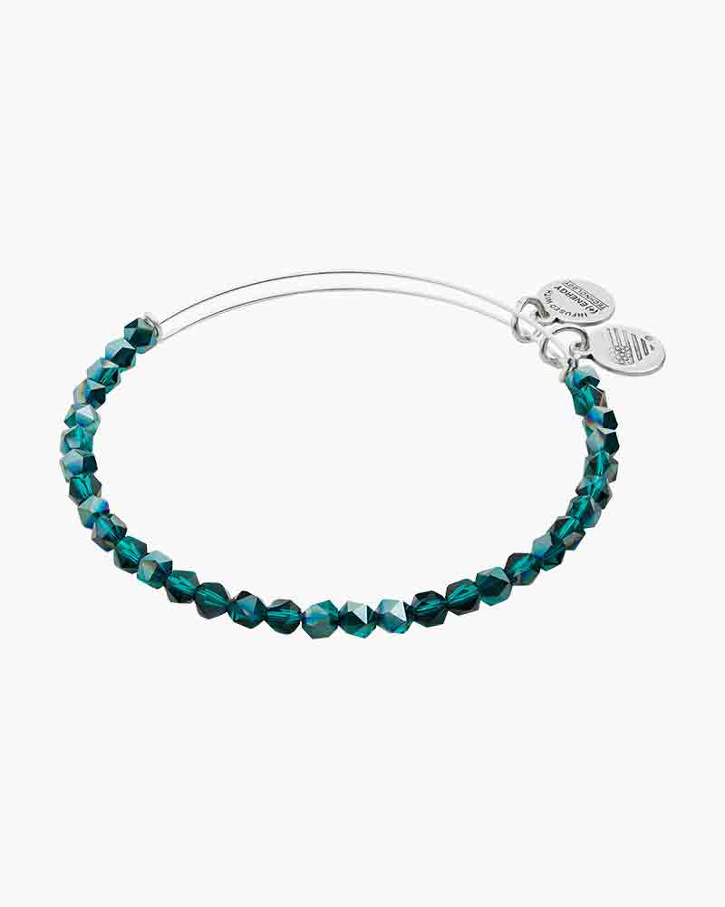 Buy ALEX AND ANI Emerald Splendor Beaded Bangle at Kay's Fine Jewelry