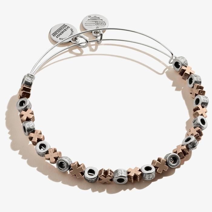 Buy ALEX AND ANI XO Hugs & Kisses Bracelet, Two Tone at Kay's Fine Jewelry