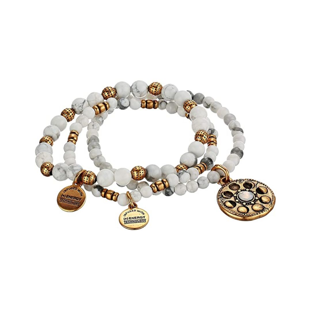Buy ALEX AND ANI Lunar Phase Charm Stretch Bracelet Set of 3 at Kay's Fine Jewelry