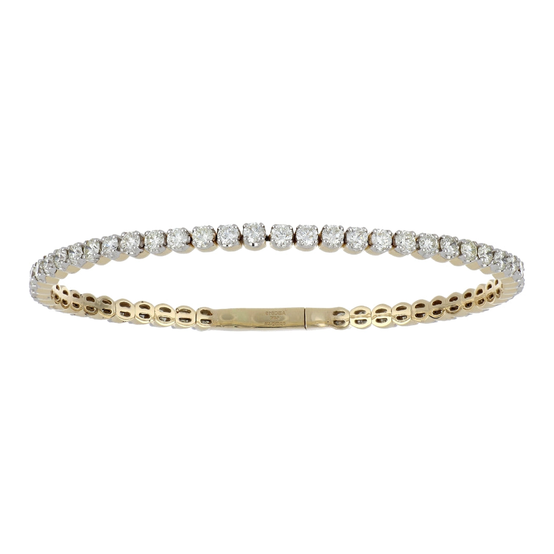 White Diamond Bangle (White Diamond 4.34 cts.)
