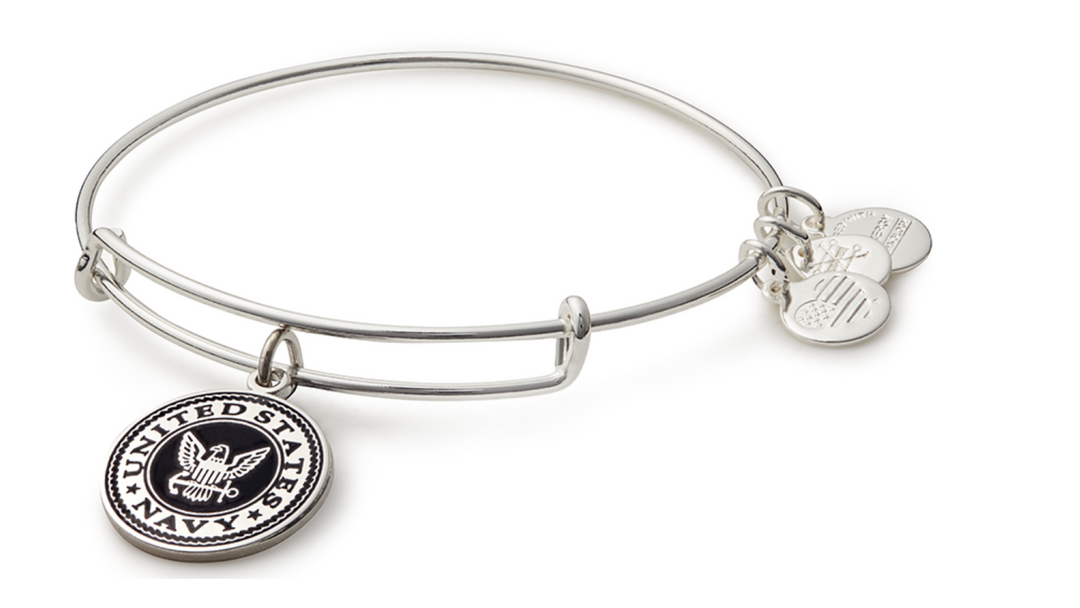 Buy ALEX AND ANI U.S. Navy Charm Bangle at Kay's Fine Jewelry