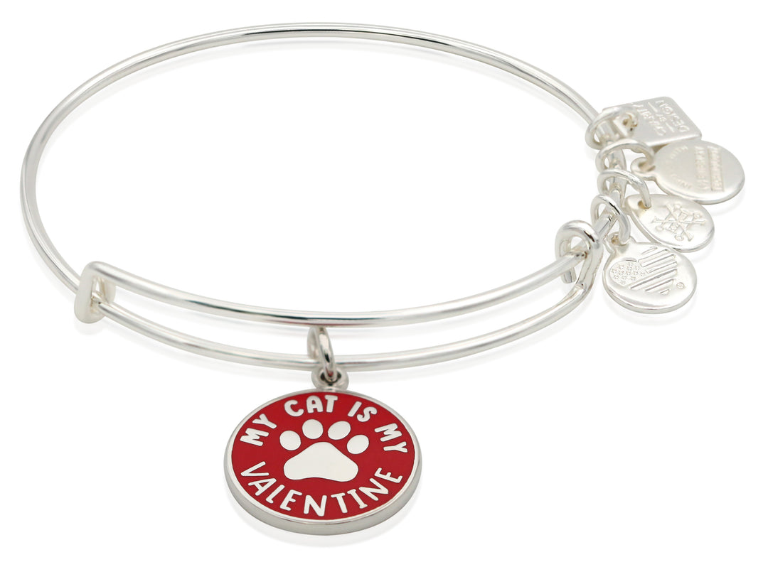 Buy ALEX AND ANI My Cat Is My Valentine Charm Bangle at Kay's Fine Jewelry