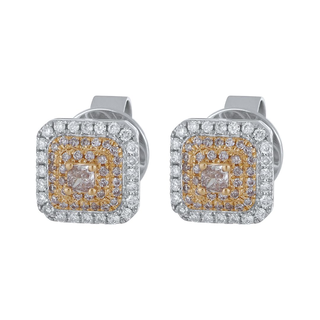 Buy Pink Diamond Earrings (Pink Diamond 0.18 cts. Pink Diamond 0.18 cts. White Diamond 0.24 cts.) at Kay's Fine Jewelry