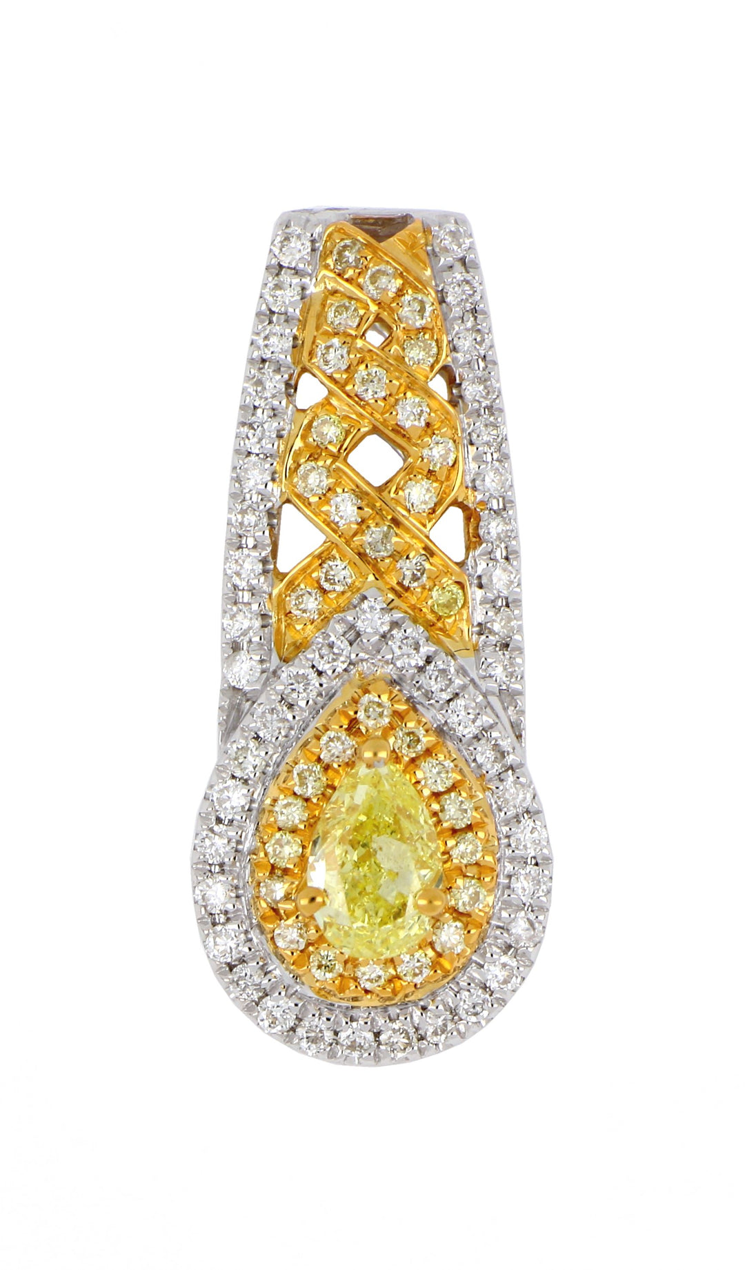 Buy Yellow Diamond Ladies Pendant ( Yellow Diamond 0.36 cts. White Diamond 0.16 cts.) at Kay's Fine Jewelry