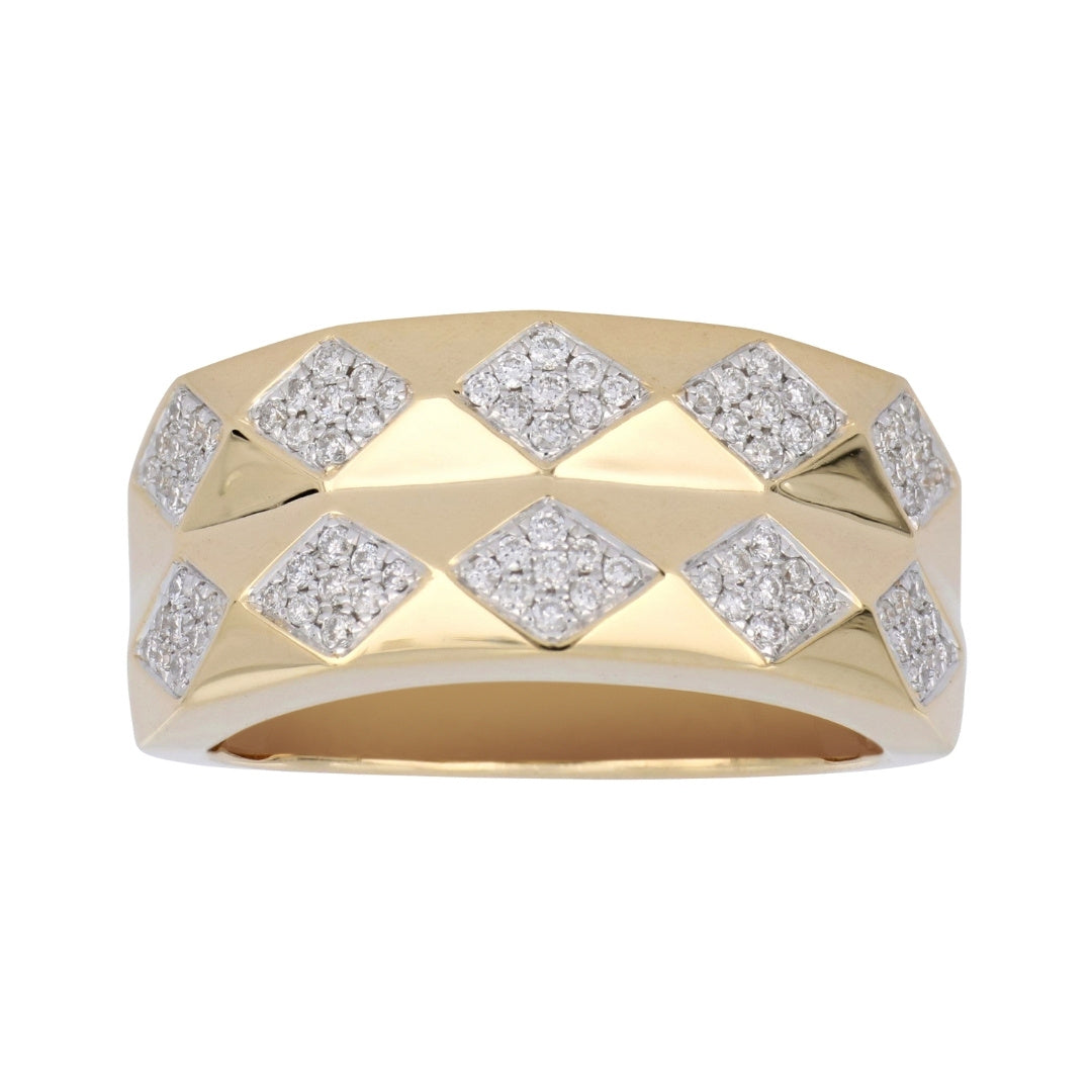 White Diamond Ring (White Diamond 0.36 cts.)