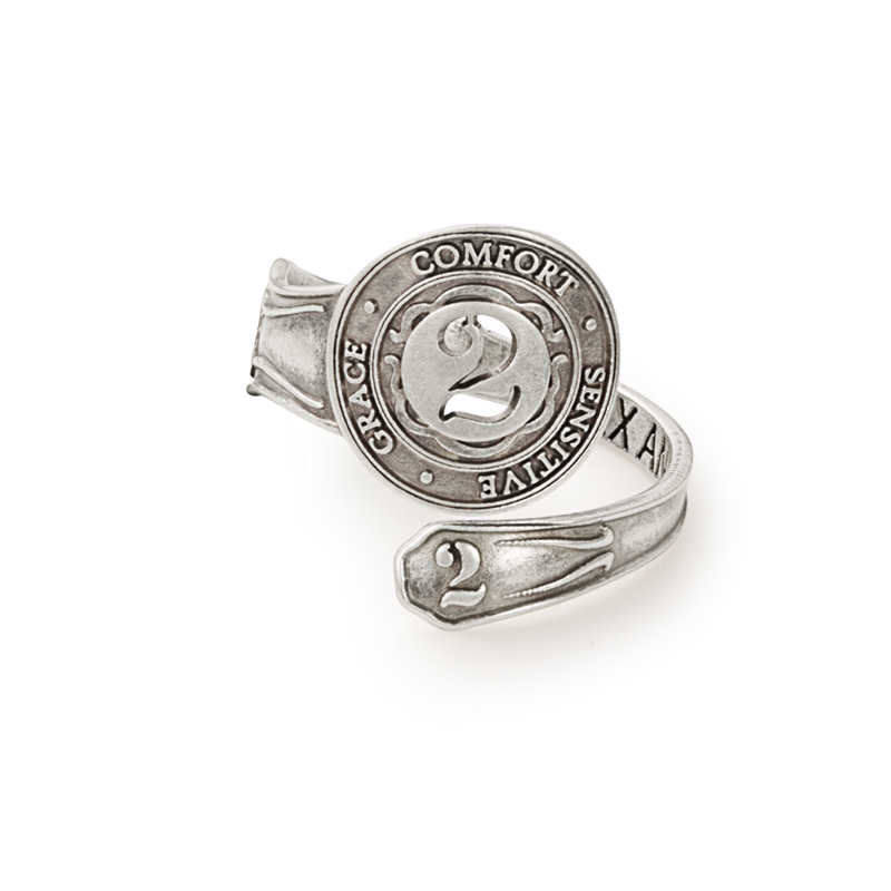 Buy ALEX AND ANI Number 2 Spoon Ring at Kay's Fine Jewelry