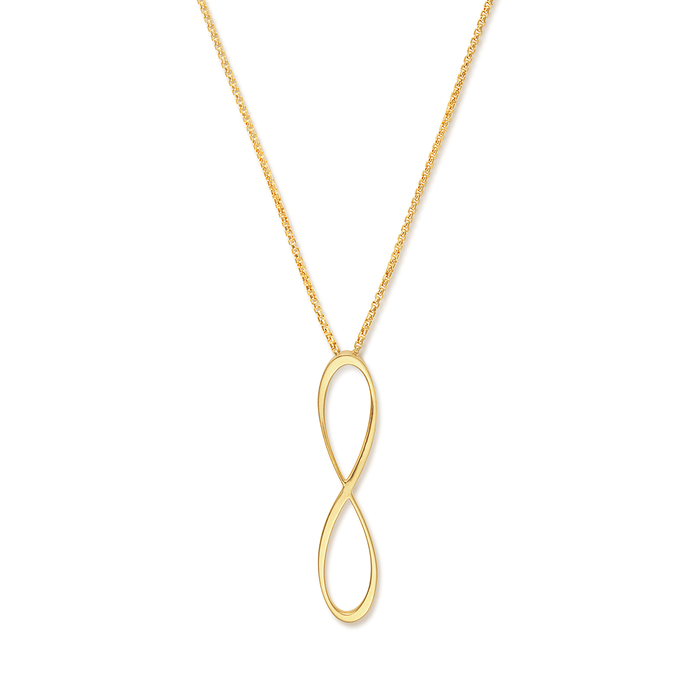 ALEX AND ANI 18" Infinity Necklace