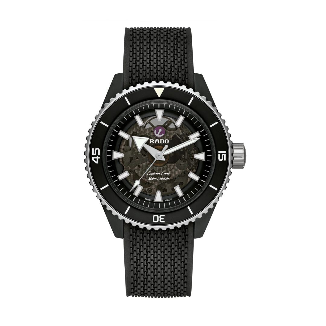 Rado Men's Watch Captain Cook High-Tech Ceramic (Captain Cook 43.0 mm)