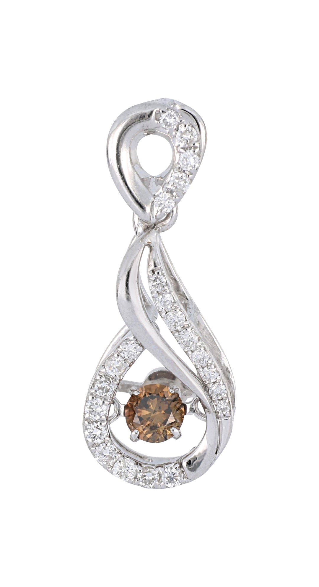Buy Brown Diamond Ladies Pendant (Brown Diamond 0.12 cts. White Diamond 0.11 cts.) at Kay's Fine Jewelry