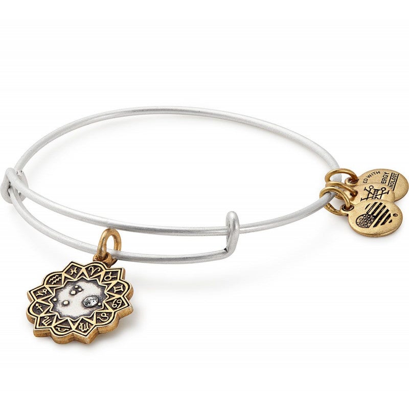 Buy ALEX AND ANI Aries Two Tone Charm Bangle at Kay's Fine Jewelry