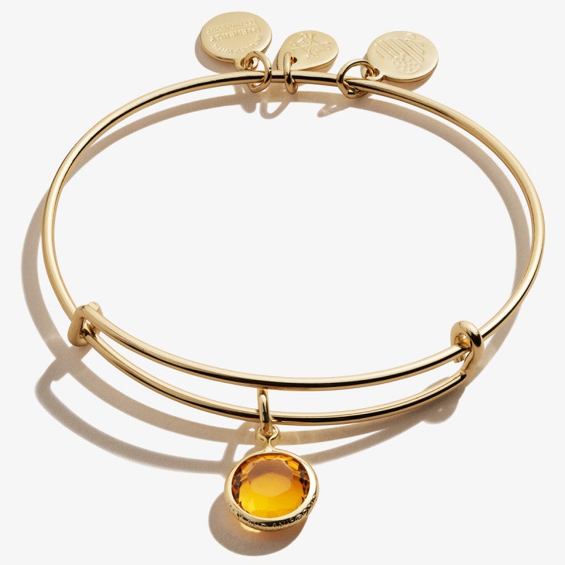 Buy ALEX AND ANI Topaz Birthstone Charm Bangle, November at Kay's Fine Jewelry