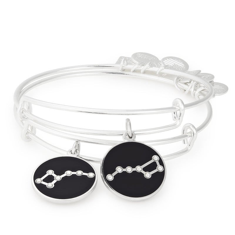 ALEX AND ANI Big and Little Dipper Charm Bangle Set of 2 Not Net