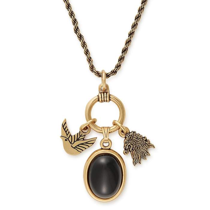 ALEX AND ANI Game of Thrones House Lannister 3Charm Necklace