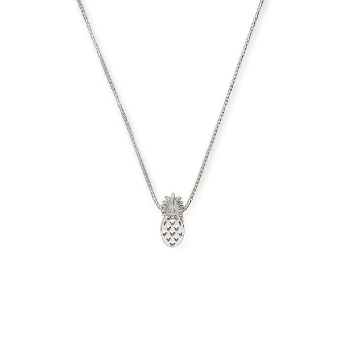 ALEX AND ANI Pineapple 18 in. Adjustable Necklace Not Net