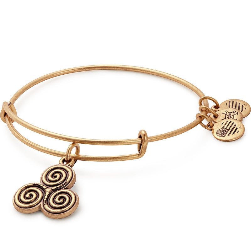 ALEX AND ANI Triskelion Charm Bangle Not Net