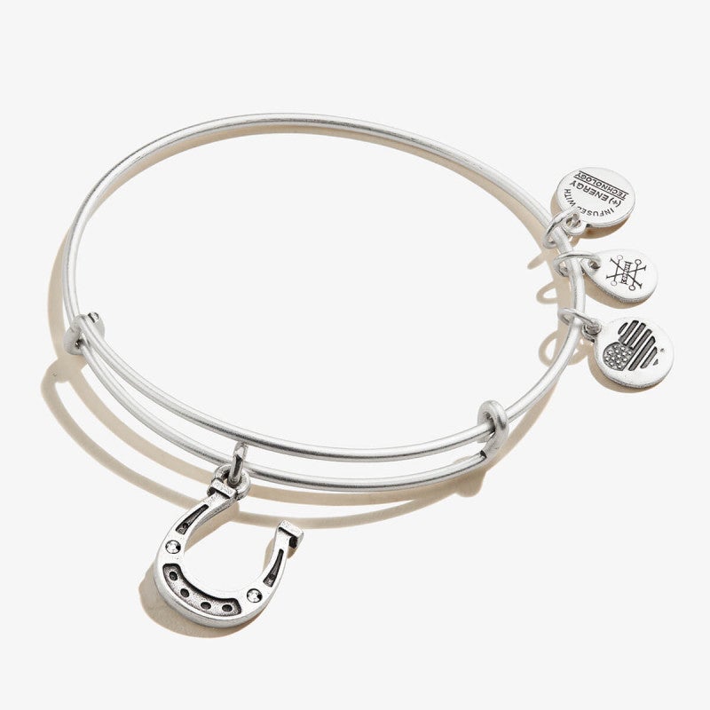 Buy ALEX AND ANI Crystal Horseshoe Charm Bangle at Kay's Fine Jewelry