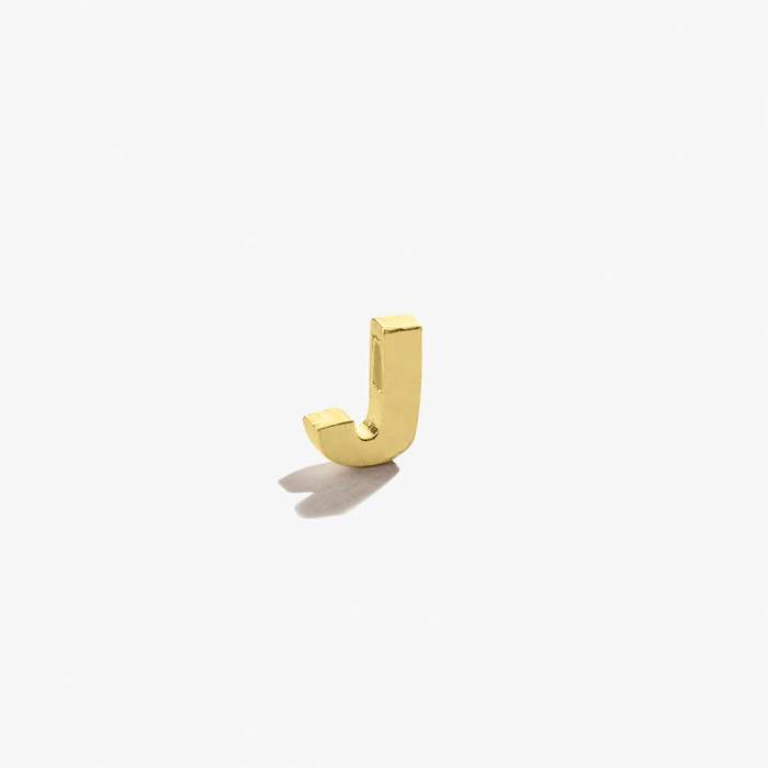 ALEX AND ANI Create Your Own - Initial J Slider Charm