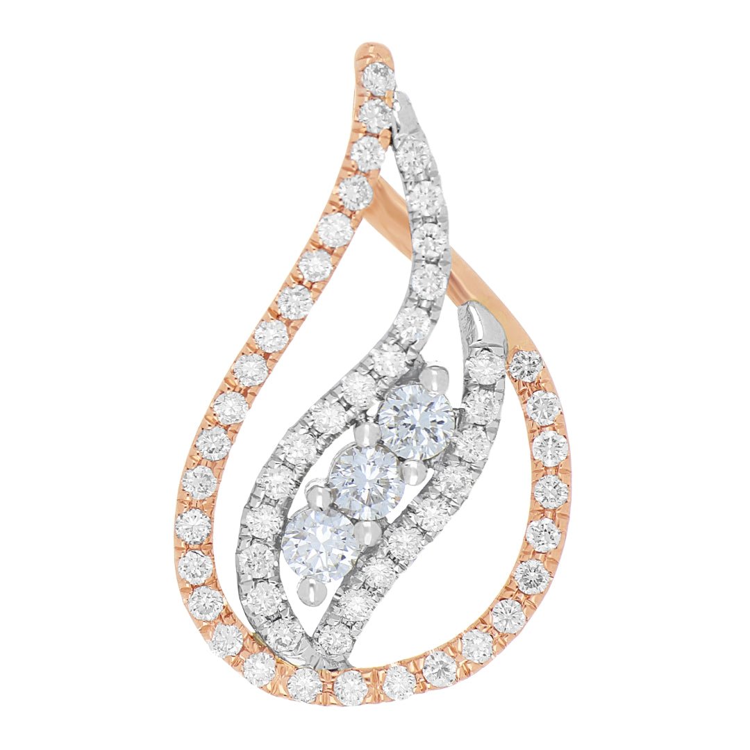 White Diamond Pendant (White Diamond 0.74 cts.) Not Net