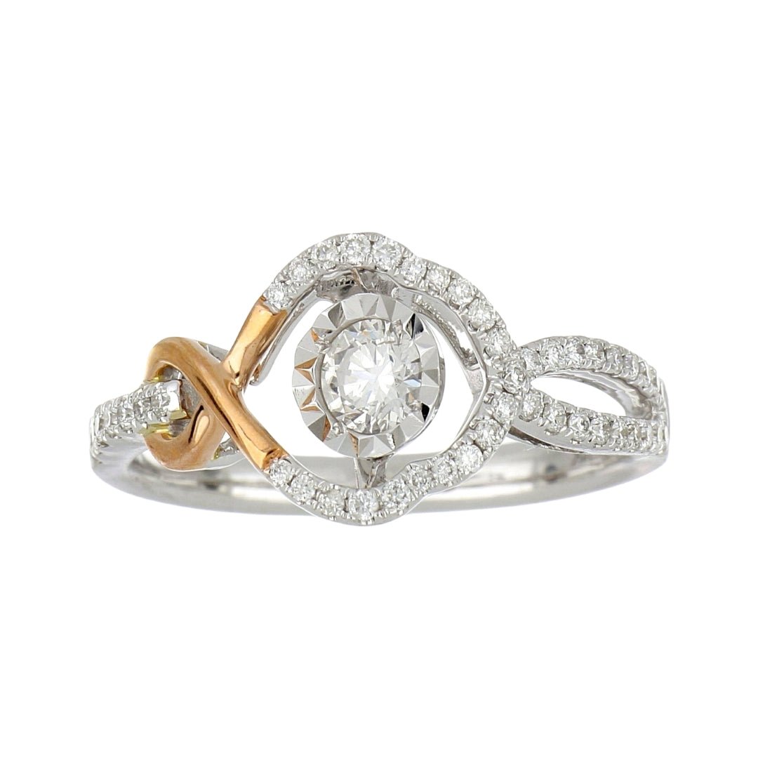 White Diamond Ring (White Diamond 0.46 cts.) Not Net