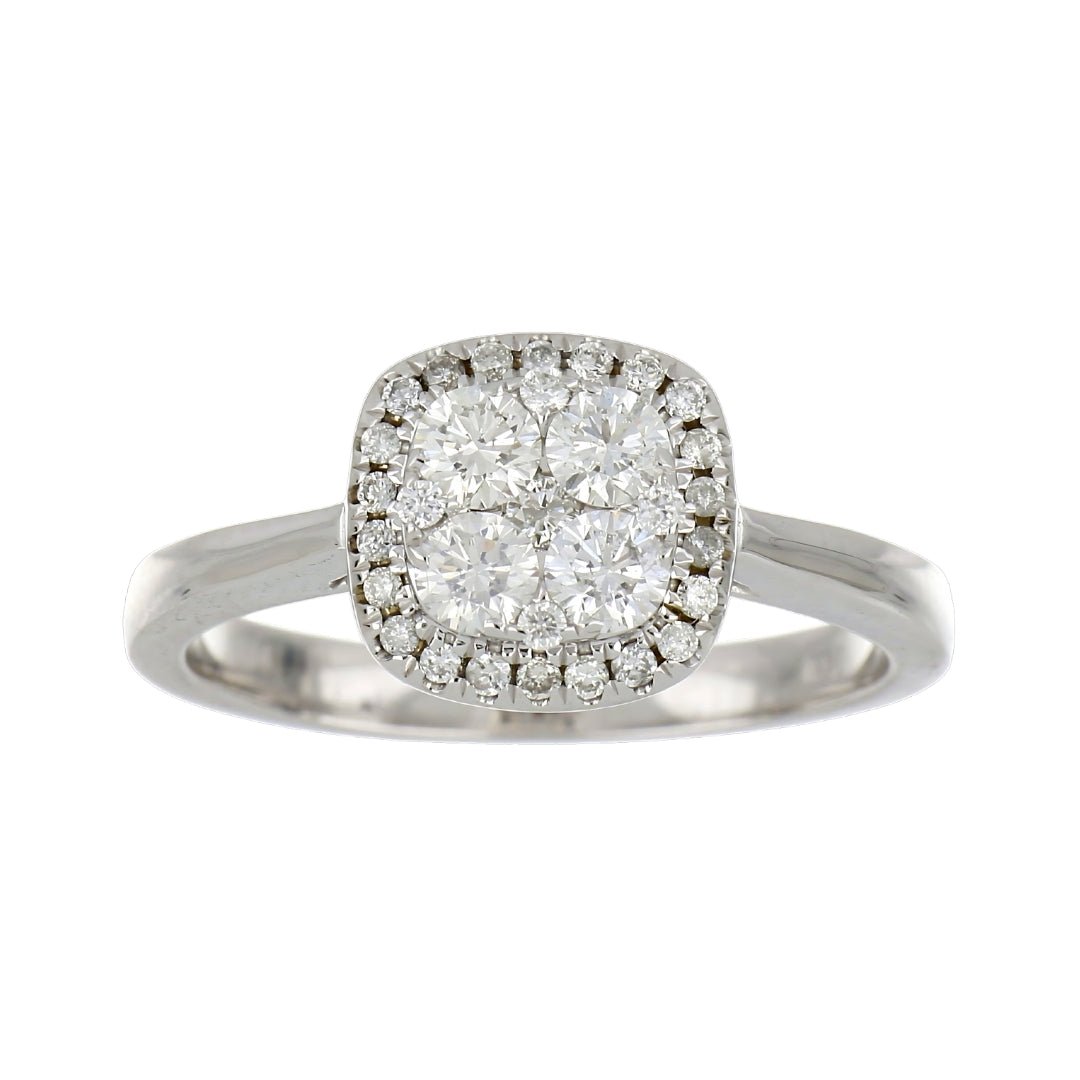 White Diamond Ring (White Diamond 0.63 cts.) Not Net