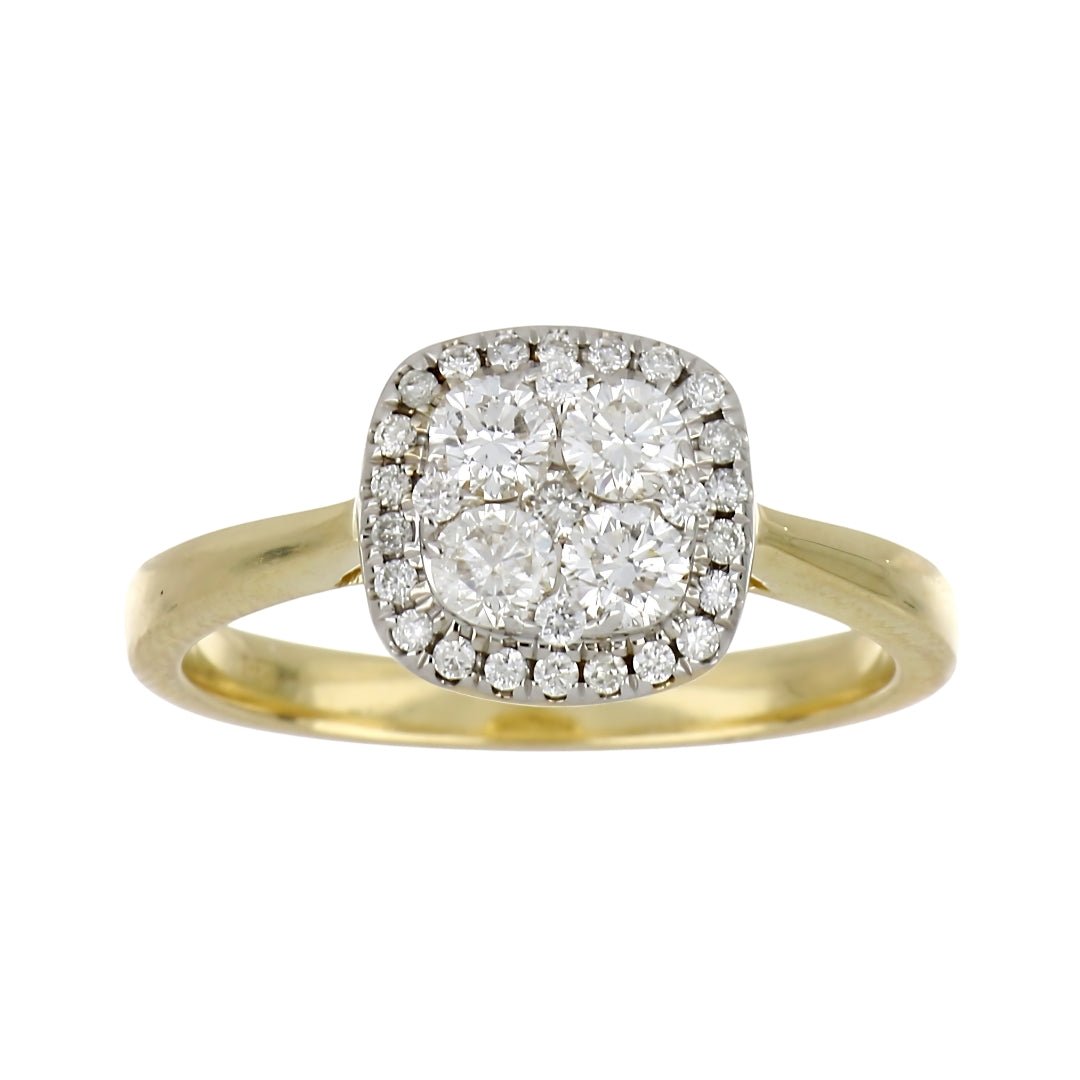 White Diamond Ring (White Diamond 0.63 cts.) Not Net