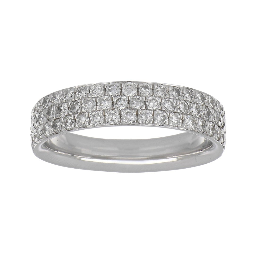 White Diamond Ring (White Diamond 0.86 cts.) Not Net