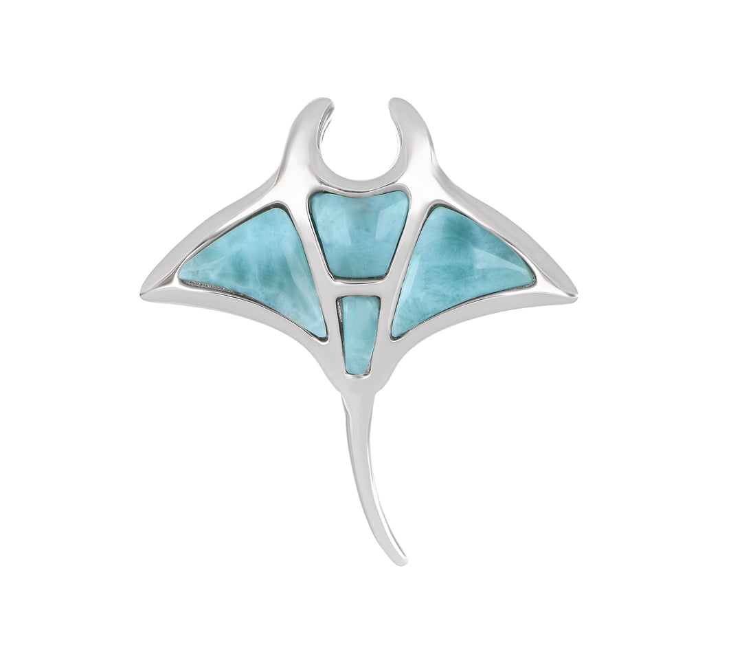 Larimar Stingray Pendant