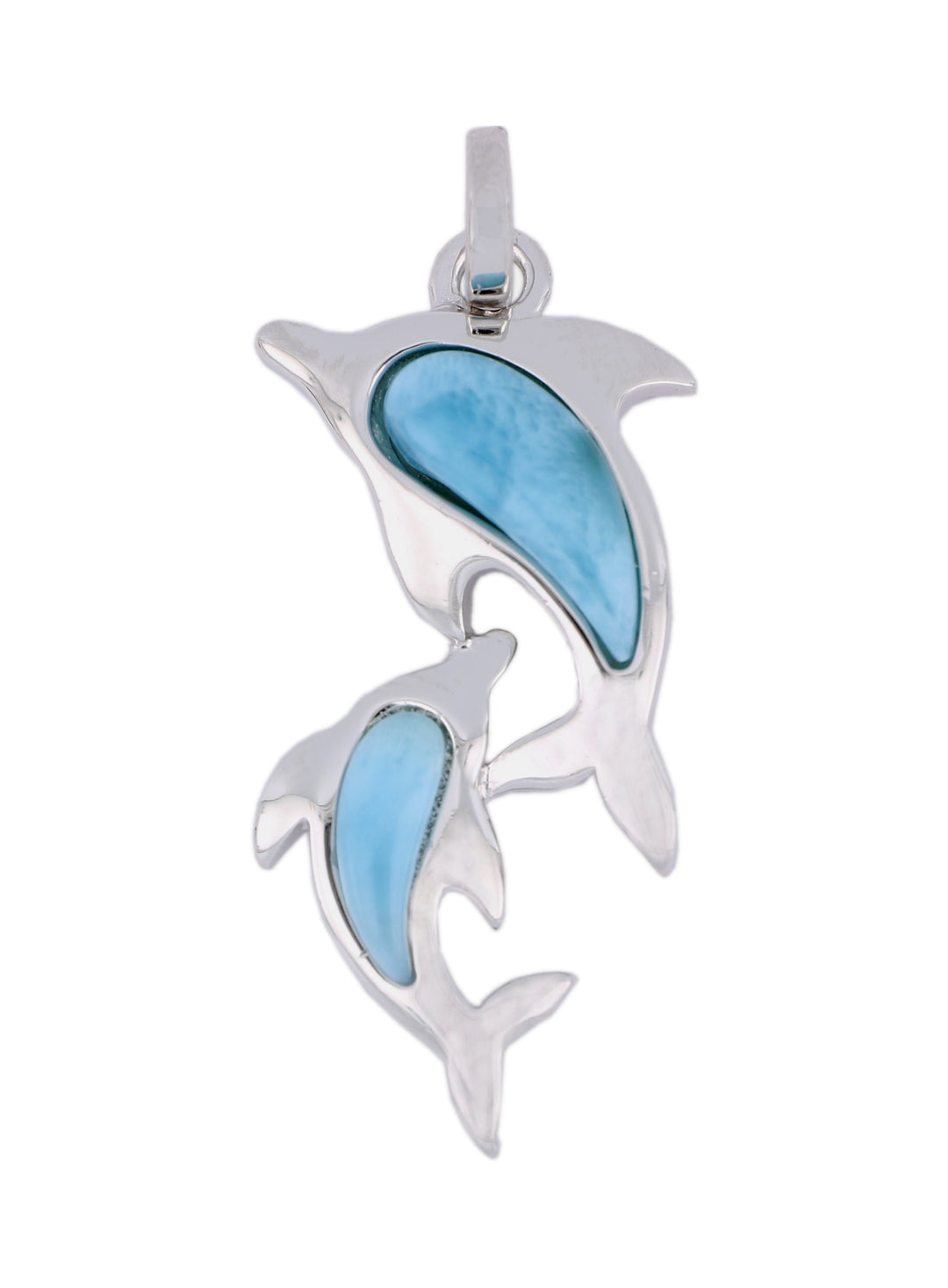 Larimar Dolphin Pendant