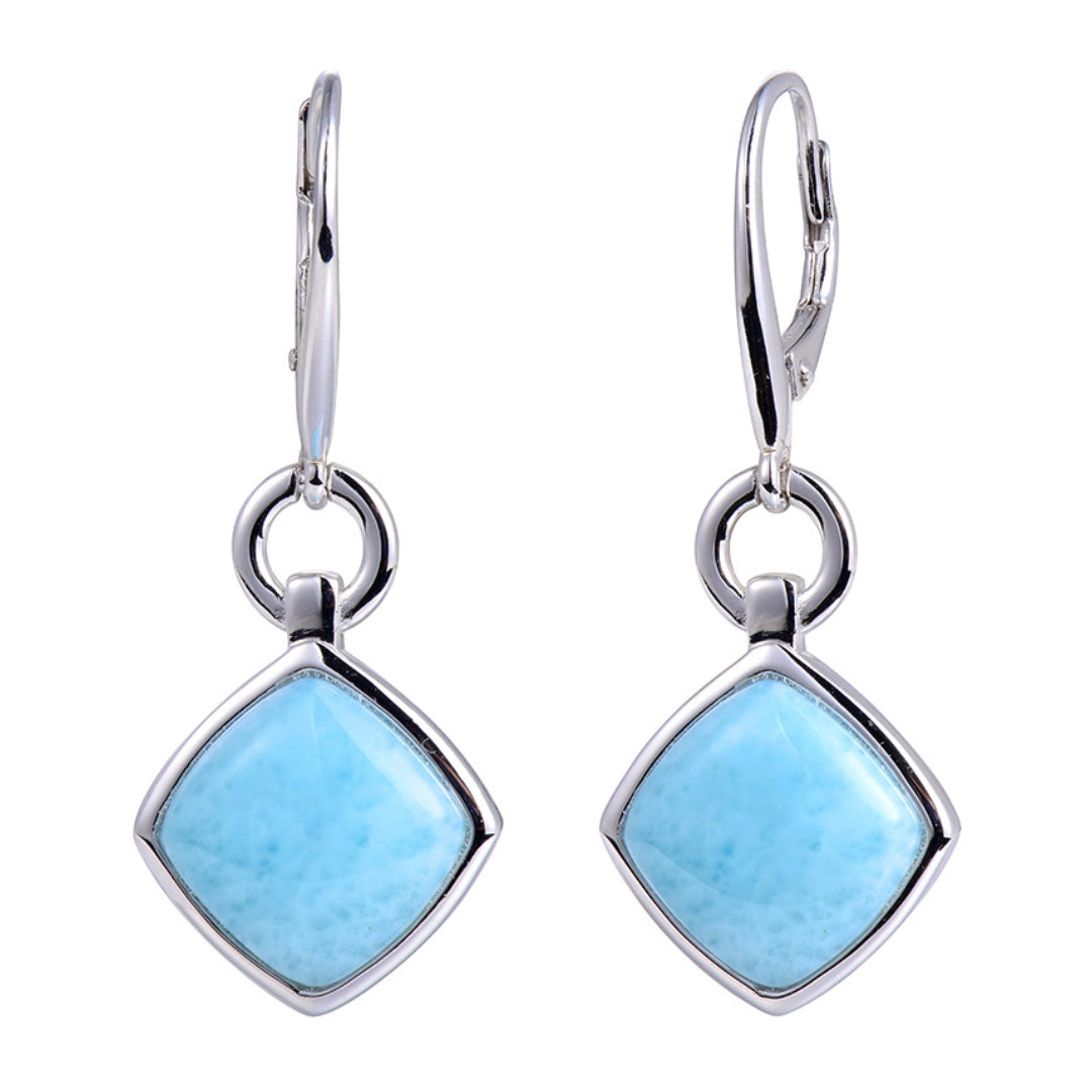Larimar Earrings