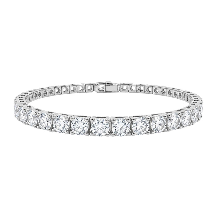 GROWNIQUE Lab-Grown  Diamond Tennis Bracelet – 18 Carat, 14KT Gold