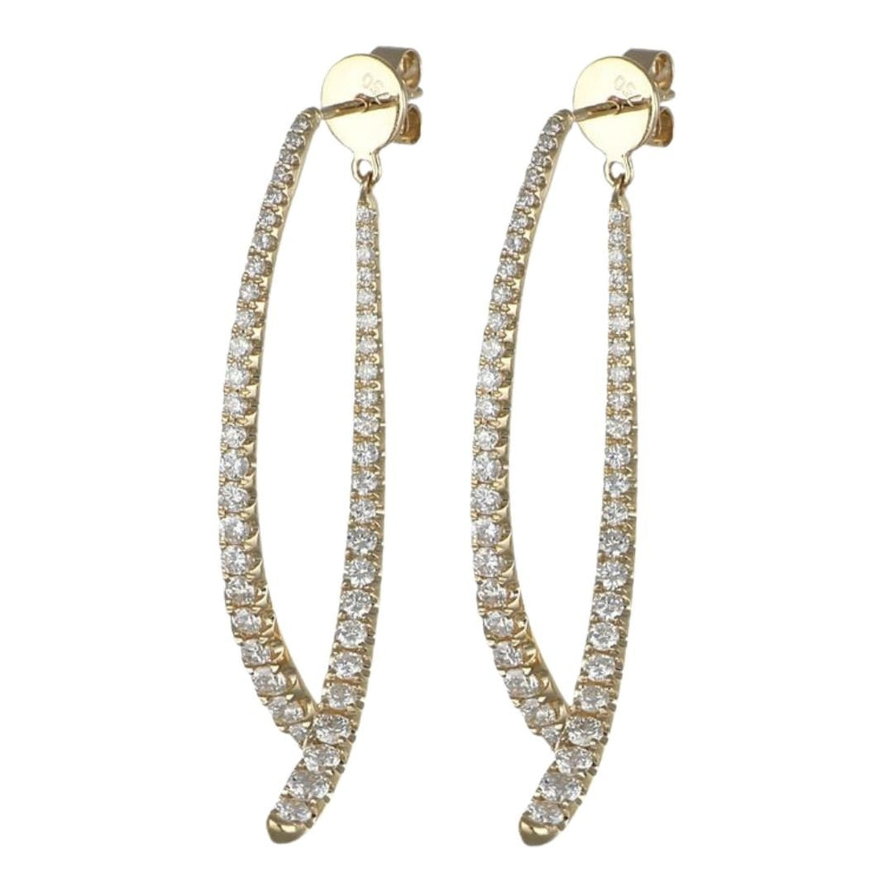 Buy 18KT White Diamond Earrings (White Diamond 1.6 cts.) at Kay's Fine Jewelry