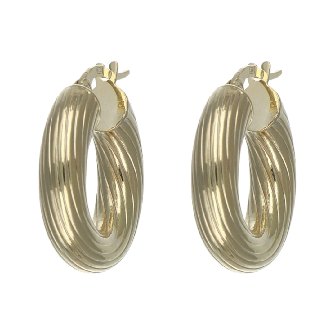 Gold Hoop Earrings