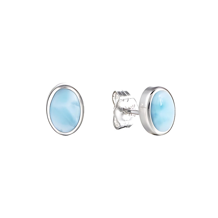 Larimar Earrings