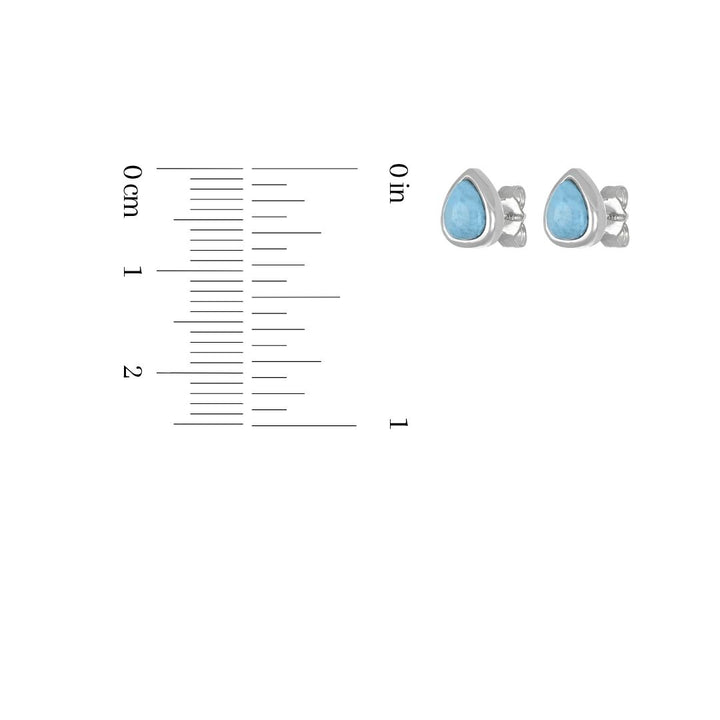 Larimar Earrings