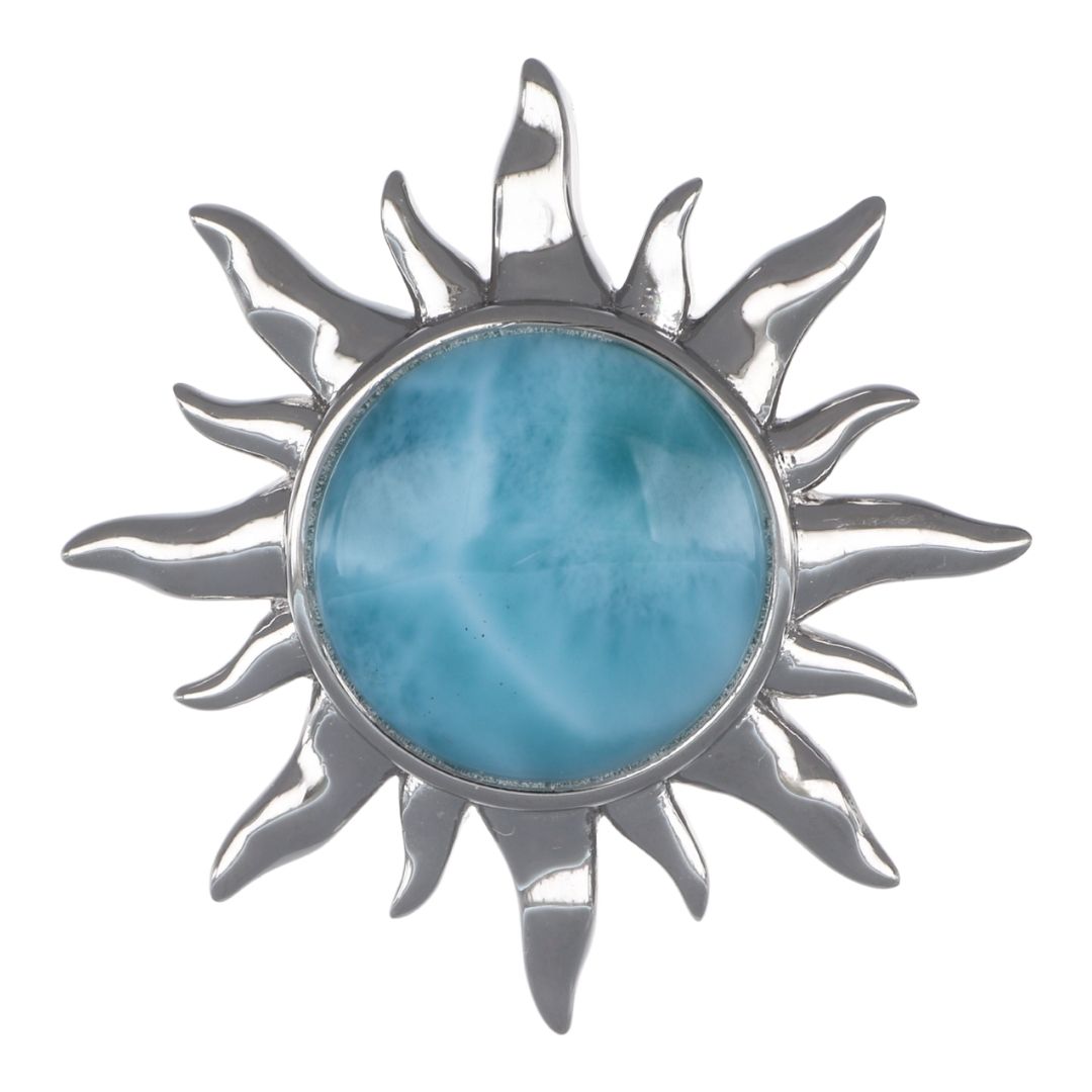 Larimar Sun Pendant