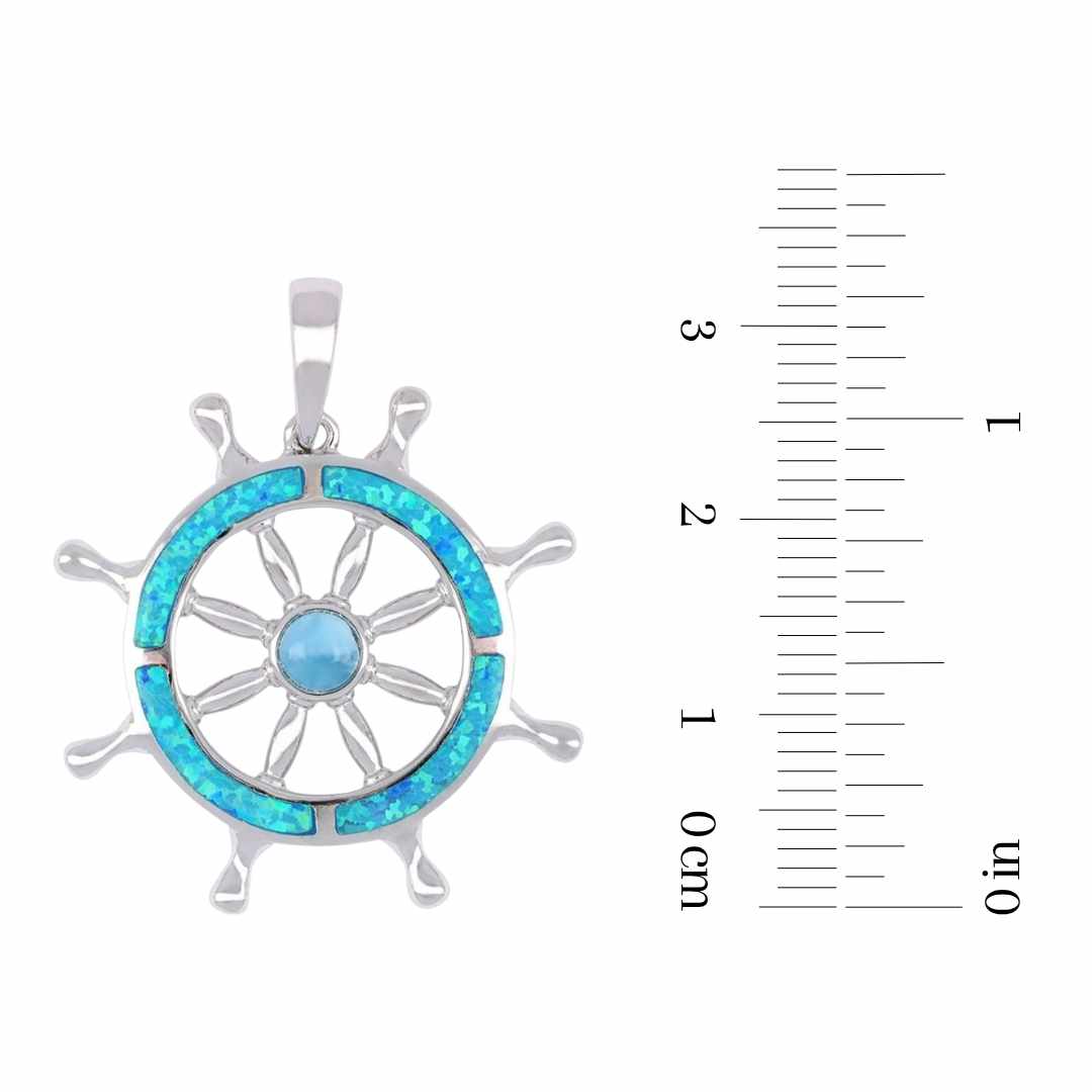 Larimar Pendant
