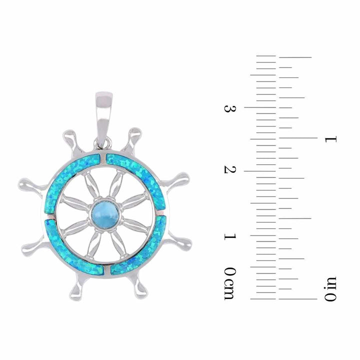 Larimar Pendant