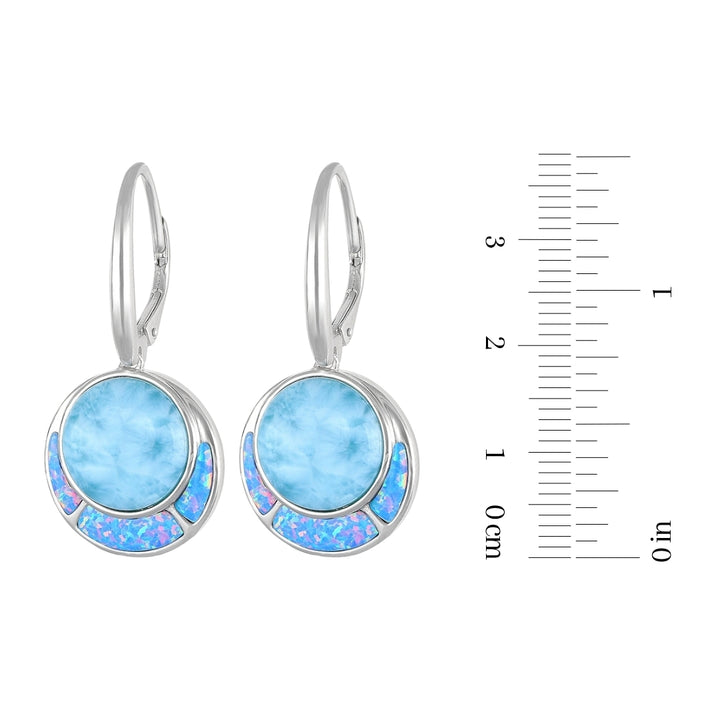 Larimar Earrings
