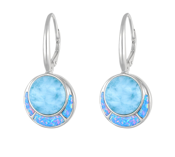 Larimar Earrings
