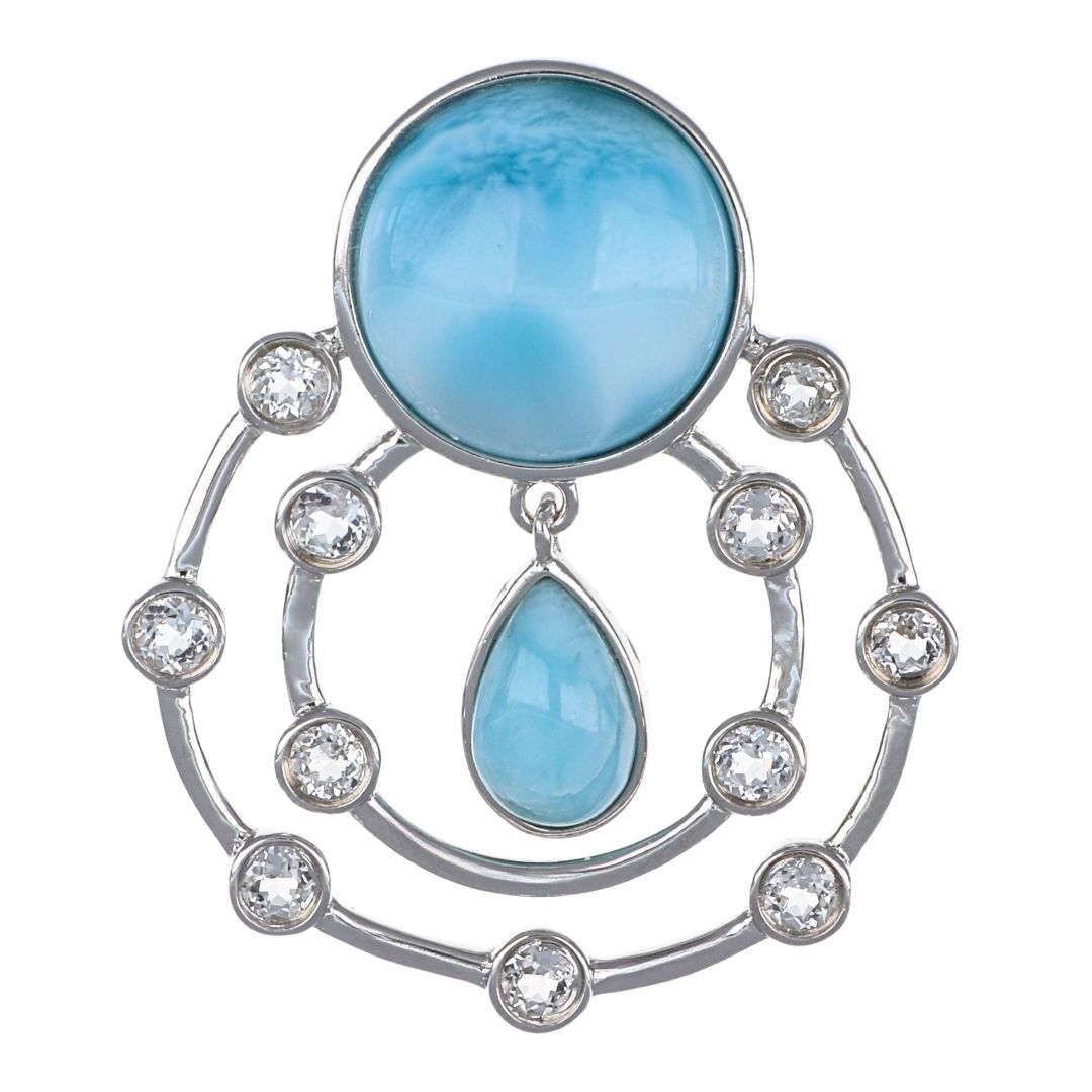 Larimar Pendant