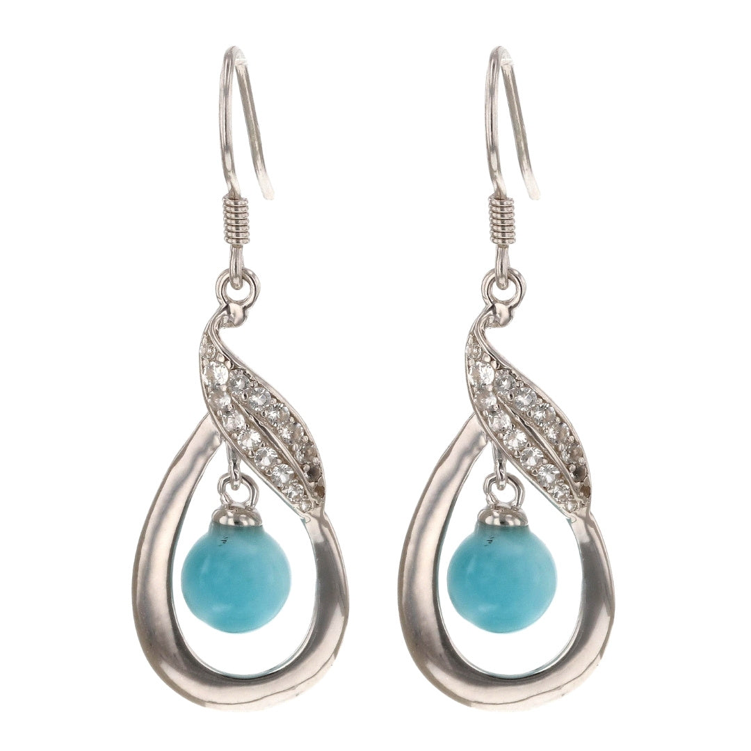 Larimar Earrings