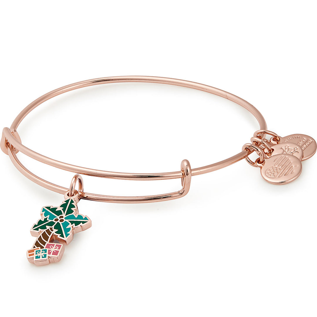 ALEX AND ANI Palm Tree with Presents Charm Bangle – Kay's Fine Jewelry