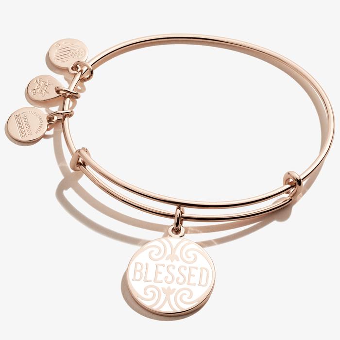 ALEX AND ANI Blessed Charm Bangle
