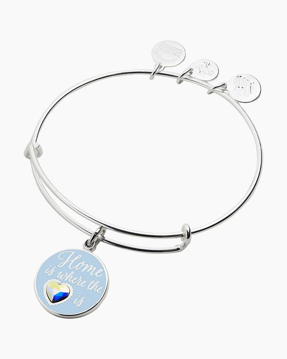 ALEX AND ANI Home is Where the Heart Is Charm Bangle