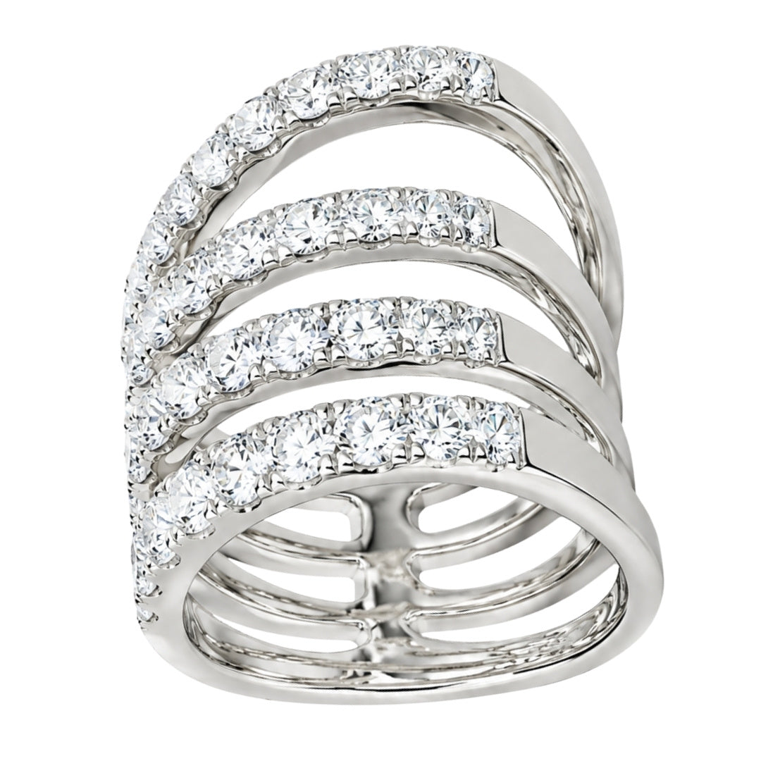 White Diamond Ring (White Diamond 3 cts.)