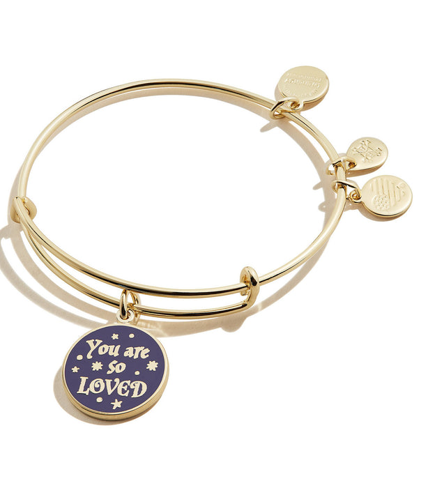 ALEX AND ANI Harry Potter You Are So Loved Charm Bangle