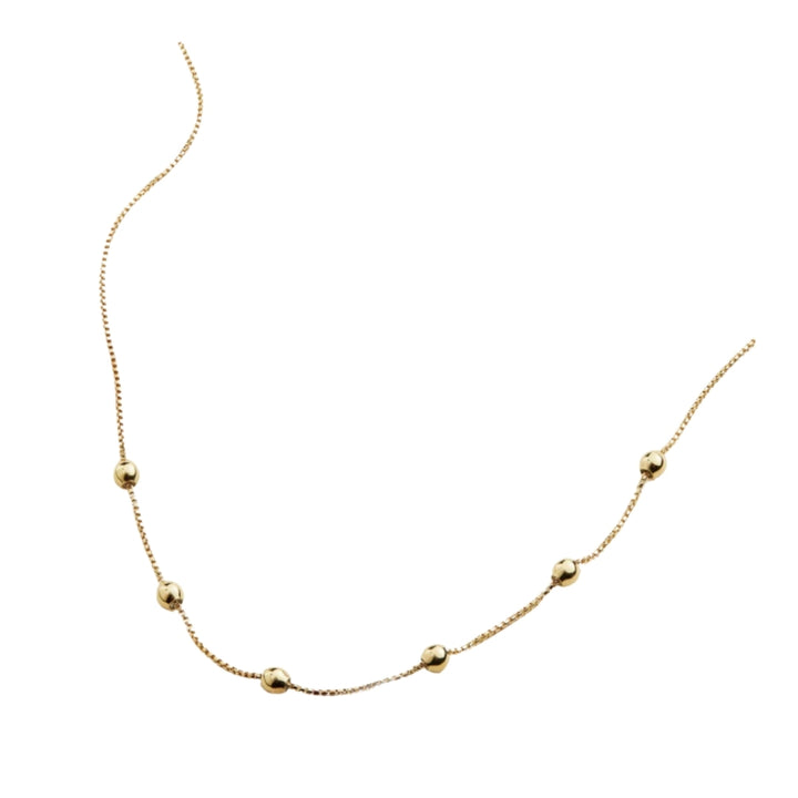 ALEX AND ANI Adjustable Length Bead Chain Necklace