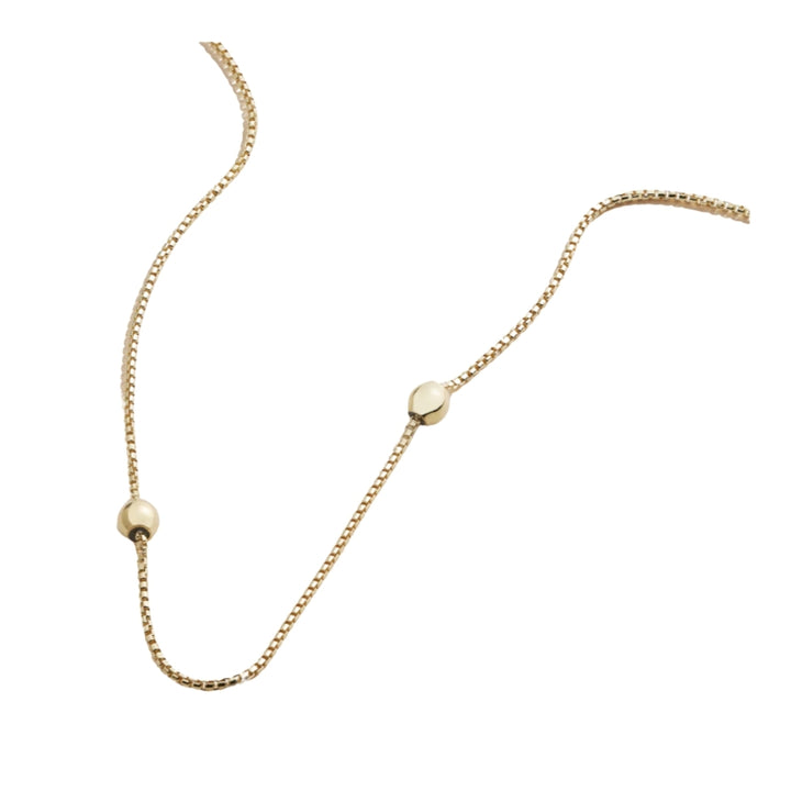 ALEX AND ANI Adjustable Length Flat Chain Necklace