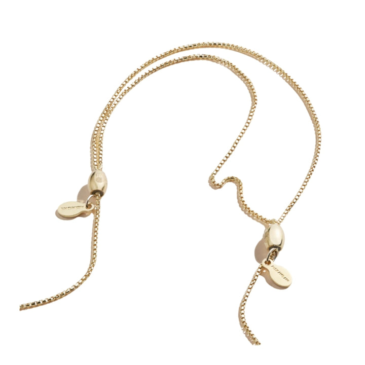 ALEX AND ANI Adjustable Length Flat Chain Necklace