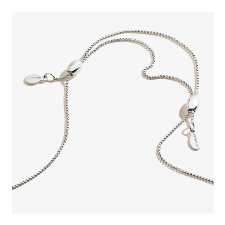ALEX AND ANI Adjustable Length Flat Chain Necklace
